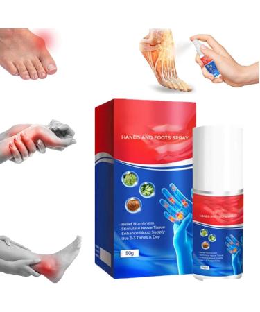 Buy GFOUK NUMBFIX Hands and Foot Spray - Relieve Joint Discomfort - 2 PCs for All | International Shipping - Buy Online on GoSupps.com