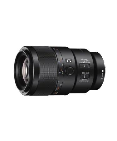Sony SEL90M28G FE 90mm f/2.8-22 Macro G OSS Standard-Prime Lens for Mirrorless Cameras,Black Lens Only