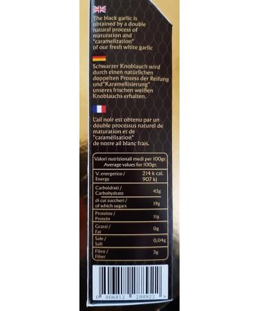 Black Garlic Elixir Italy ELIXIR BLACK GARLIC ITALY Handmade Quality: Produced according to traditional methods 100% natural. Presented in elegant packaging of 80 g. - Buy Online on GoSupps.com
