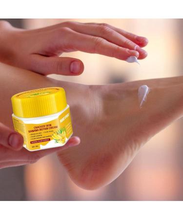 Banana Repair Foot Cream Anticracking Dry Feet Balm 30 Cracked Heel Moisturizer Foot Repair Moisturizing Remove Dead Skin Foot Care Products for Men Limitoll - Buy Online on GoSupps.com