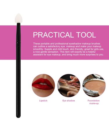 FOMIYES 5pcs Silicone Eyeshadow Brush Silicone Basting Brush Professional Eye Cosmetic Brush Face Lip Gloss 13x1cm As Shown - Buy Online on GoSupps.com