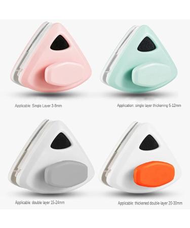 Magnetic Window Cleaner Brush Glass Cleaning Brush Magnetic Glass Brush Double Side For Window Cleaning Household Cleaning Tool 20-30mm (orange) - Buy Online on GoSupps.com