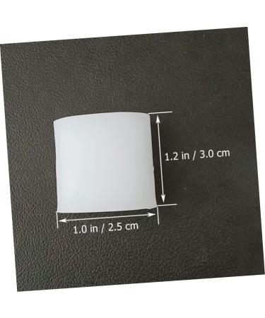 10pcs Silicone Gel Toe Sleeves for Men - Hammer Toe Straightener, Bunion & Toenail Protector - 3x2.5cm - Buy Online on GoSupps.com