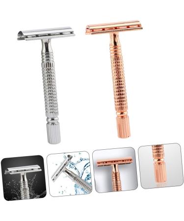 Beavorty Double-Sided Razor Tools for Men - 6 Pack Aluminum Alloy Handheld Shaving Razors for Body and Hair - Buy Online on GoSupps.com