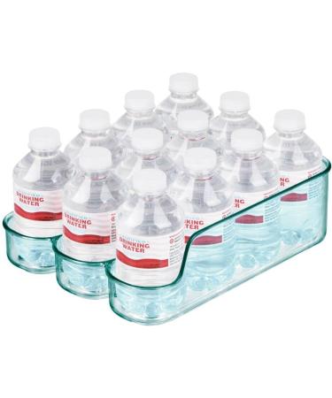 mDesign Set of 2 Divided Storage Box for Baby Food and Small Kitchen Organiser - Sea Blue - Buy Online on GoSupps.com