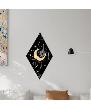 Holdes Pendulum Divination Board - Wooden Fortune Telling | Wicca Metaphysical Message & Decision Making Decor - Buy Online on GoSupps.com