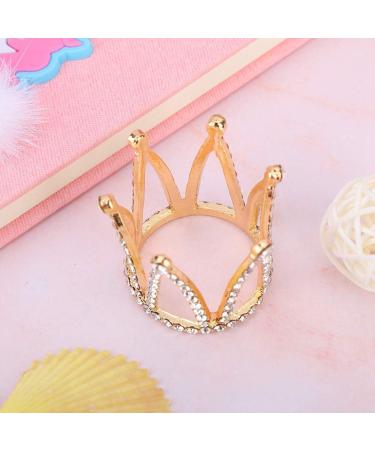 Nail Art Pen Holder Nail Art Pen Holder for Nail Brush Exquisite Gold Plated Pearl Crown Typed Pen Displayer Stand (Type1) - Buy Online on GoSupps.com