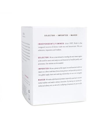 Rishi Tea Elderberry Healer - Caffeine-Free Herbal Tea, 15 Sachets (2.11 oz) - Buy Online on GoSupps.com