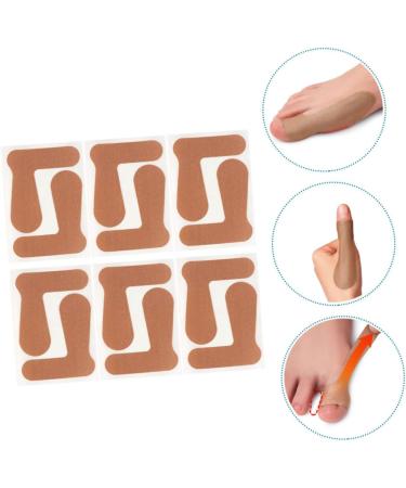 FRCOLOR 6pcs Big Toe Adhesive Protector - Wear-Resistant Bunion & Thumb Support Portable Acrylic Glue Brace for Toe Relief - Buy Online on GoSupps.com