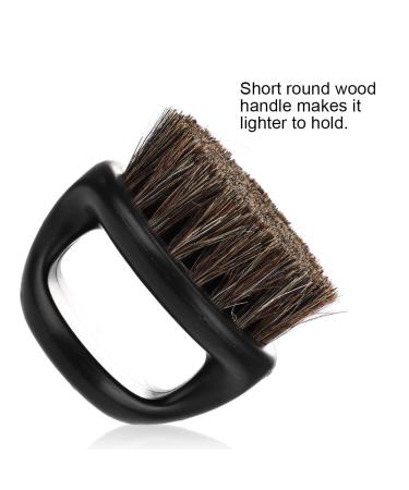 Boar Fur Shaving Brush for Men - Premium Beard & Mustache Trimming Tool | Black Hair & Handle - Buy Online on GoSupps.com