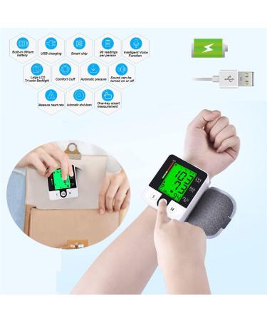 YDI Wrist Blood Pressure Monitor - Digital BP Monitor with Intelligent Voice and LCD Display - Buy Online on GoSupps.com