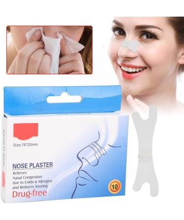 10pcs Nasal Strips for Congestion Relief and Anti-Snoring | Improve Sleep Quality - Buy Online on GoSupps.com