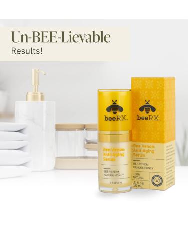 Bee Rx Kanuka Honey Anti-Aging Facial Serum | Anti-Wrinkle Moisturizer for Youthful Skin - Buy Online on GoSupps.com