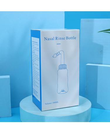 300ml Nose Rinse Bottle Food Nasal Wash Cleaner Nasal Flush Bottle for Nasal Cleansing Nasal Flushing Device - Buy Online on GoSupps.com