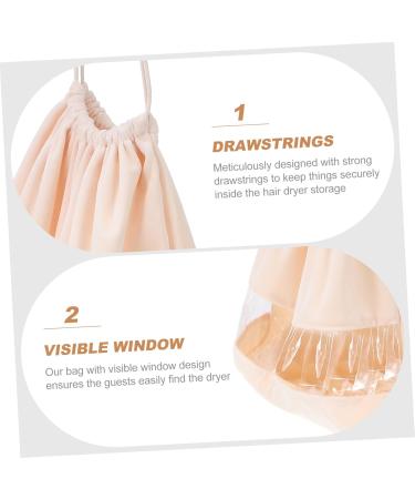 SOESFOUFU 1pc Hair Dryer Storage Bag Travel Drawstring Bags Drawstring Hair Dryer Bags Hotel Storage Bag Pvc - Buy Online on GoSupps.com