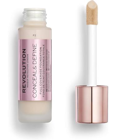 Revolution Beauty London Conceal and Define Foundation F8.5 23ml - 1 Count - Buy Online on GoSupps.com