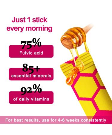 Honey Sticks Shilajit for Women Strawberry Flavor Shilajit with Shatavari & Saffron Natural Energy Hormonal Balance Focus & Vitality Support Wellness Booster Herbal Honey Packs - 30 Sticks - Buy Online on GoSupps.com