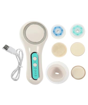 Didiseaon 1 Set Facial Cleansing Brush Facial Scrub Brush Facial Scrubber Exfoliator Brush Gold Fascinators for Women Rotating Cleaning Brush Home Facial Cleaner Washbasin Face Abs