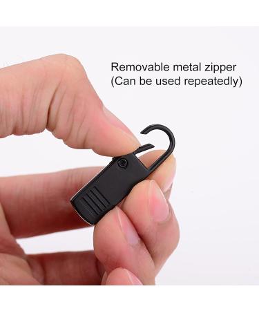 Universal Zipper Replacement Set - 20 Metal Zipper Pull Tabs for Easy Repair | Removable Zipper Pendants - Buy Online on GoSupps.com