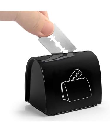 Zibeem Safety Storage Box for Used Razor Blades | Ideal Blade Collector for Hair Salons | International Shipping Available - Buy Online on GoSupps.com