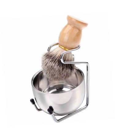 Shop NOLITOY 1 Shaving Tool & Brush Set Premium Beard Brush & Shaving Kit for Men | Badger Shaving Brush & Cream Bowl | International Shipping Available - Buy Online on GoSupps.com