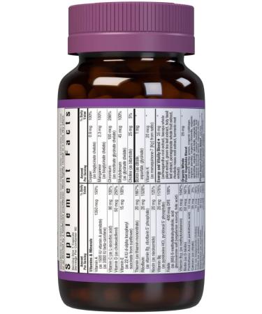 Bluebonnet Maxi One Whole Food Multivitamin with Iron - 90 Vegetarian Capsules - Buy Online on GoSupps.com