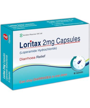 48 Diarrhoea Relief 2mg Capsules Loperamide Hydrochloride Tablets (8x6) - Buy Online on GoSupps.com