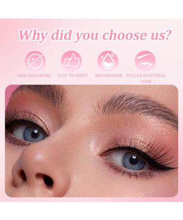 2pcs Eyeliner Stamp tampon eyeliner yeux Double Eye Liner Noir Waterproof Liquide Stamp S chage Rapide Longue Tenue Haute Pigmentation for Parties Travel Workdays Weddings - Buy Online on GoSupps.com