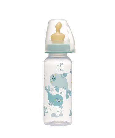 Buy Nip Standard Bottle PP with Anatomical Latex Teat - 250ml Blue Size M (6 Months+). International Shipping Available! - Buy Online on GoSupps.com
