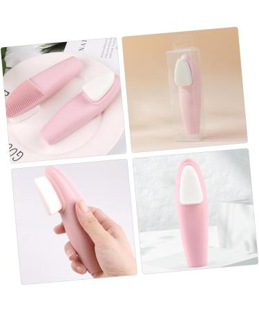 DOITOOL Face Exfoliator Silicone Facial Cleansing Brush Facial Scrubber Exfoliator Soft Bristle Cleaning Brush Manual Face Scrubber Miss Man-made Fiber Plastic Face Brush Soft Fur - Buy Online on GoSupps.com