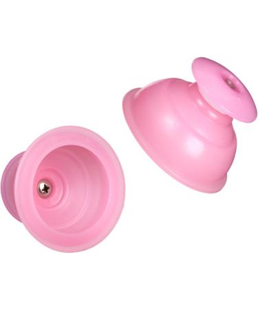 Scarlet Health Cupping Glass Campana Med Set | 12 BPA-Free Silicone Bells for Professional Massage | 45mm Diameter | Ideal for Men & Women - Pink - Buy Online on GoSupps.com