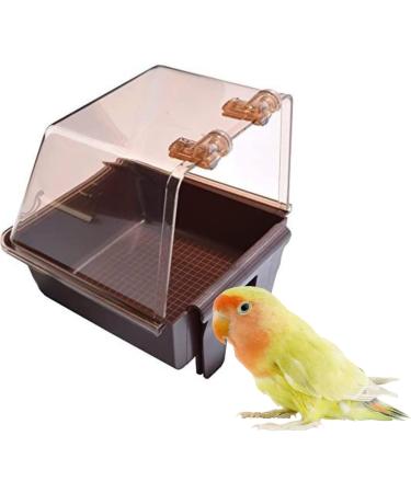 Saim Bird Baths Box with Universal Clips Bird Cage Accessories - Buy Online on GoSupps.com