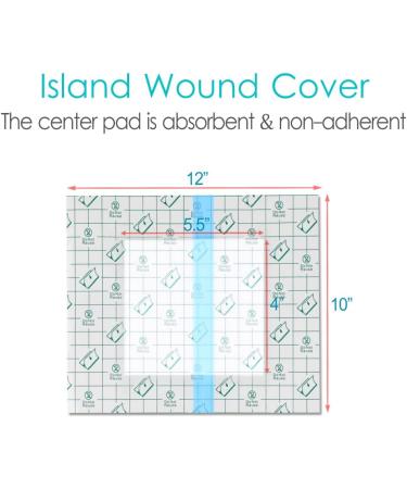 Waterproof Shower Protector for Catheter & Chemo Port | 10x12 Inch Dialysis Cover (Pack of 7) - Non-Glue Design for PICC Line & PD Accessories - Buy Online on GoSupps.com