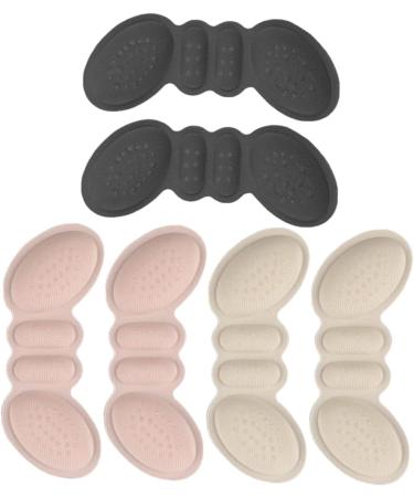 FOMIYES 6 Pairs Non-Slip Shoe Grip Cushions | Black Adhesive Gel Pads & Scrunchies for Ultimate Comfort - Shop Internationally - Buy Online on GoSupps.com