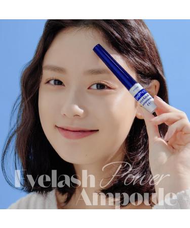 ETUDE Power Eyelash Ampoule 1+1 Set Lash and Brow Treatment Caffeine-Infused Ultra Slim Tip Lash Booster Korean Makeup Beauty (1.31 Fl Oz) - Buy Online on GoSupps.com