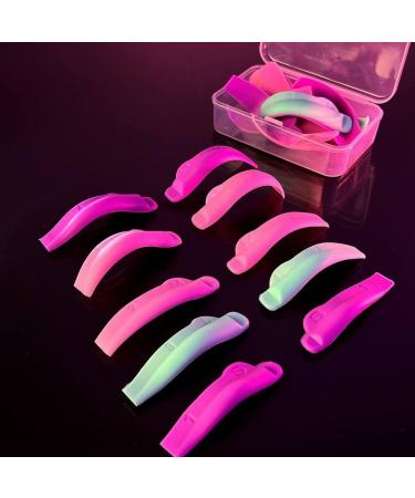 Lash Lift Shields Silicone Perm Rods - 5 Sizes for Cat Eye - No Glue Needed - C Curl Lifting Pads for DIY Lash Lamination - Buy Online on GoSupps.com