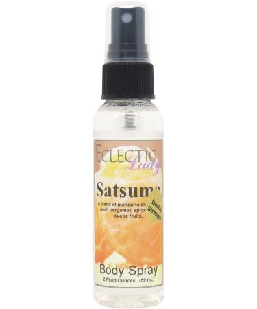 Satsuma Body Spray (Double Strength) 2 ounces Body Mist for Women with Clean Light & Gentle Fragrance Long Lasting Perfume with Comforting Scent for Men & Women Cologne with Soft Subtle Aroma 2 Fl Oz (Pack of 1)
