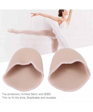Foot Care Dance Protection - Comfortable & Breathable Toe Ballet Half Pads for High Heels Cuttable Toe Protection for Dancers | International Shipping - Buy Online on GoSupps.com