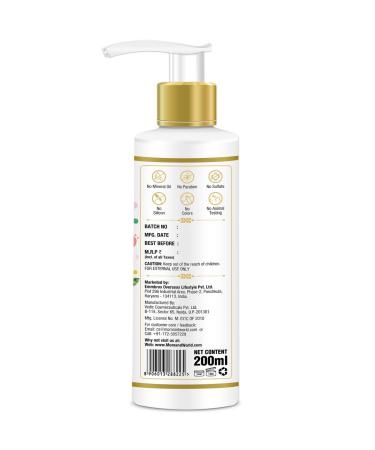 Mom & World Baby Wash - Tear Free Gentle Cleansing for Hair & Body | 200ml Safe & Soothing Baby Wash - Buy Online on GoSupps.com