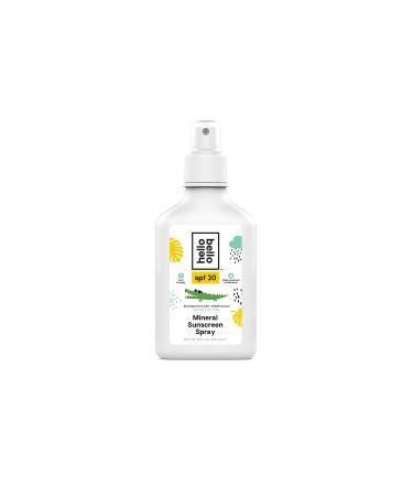 Hello Bello Sunscreen Mineral Spray with Zinc Oxide - 30 SPF Broad Spectrum UVA/UVB Protection - Water Resistant  Hypoallergenic & Dermatologist-Tested - 6 Fl Oz (Pack of 1)  101335