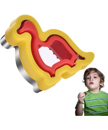 Jingling Sandwich Cutter & Sealer | Stainless Steel Cartoon Kids Sandwich Maker | Easy Peanut Butter & Jelly Sandwich Cutter for Children (Boys Girls & Babies) - Fun Dinosaur Design - Buy Online on GoSupps.com