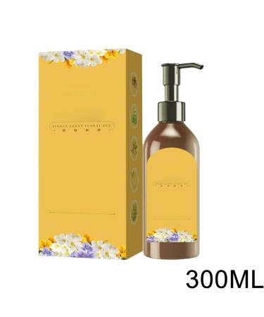 Derwrtup Floral fragrance dye with one dose per dose individual active ingredient hair shampoo longlasting plantbased hair color shampoo for adults men elderly brown B - Buy Online on GoSupps.com