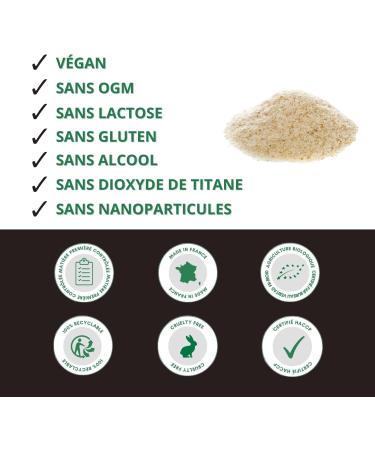 Psyllium Blond Organic - 99% Purity - 500g - Rich in Mucilage - Transit Gluten Free & Vegan - SFB Laboratoires - Buy Online on GoSupps.com