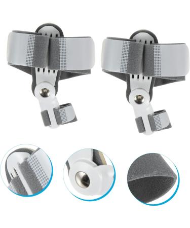 DOITOOL 4 Pcs Valgus Sleeve Protectors | Thumb Splints | Orthopedic Bunion Toe Separator | Grey - 14x9cm (2pcs) - Buy Online on GoSupps.com