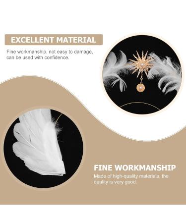 Lurrose Wedding Tiara Angel Wings Headband - Elegant Costume Headpiece for Girls and Women - Perfect for Christmas, Halloween, and Goddess-themed Parties - Buy Online on GoSupps.com