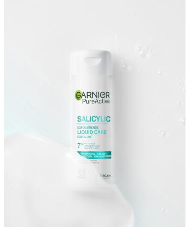 Garnier Pure Active Saliclic Exfoliamenting Liquid Care Respondents the pores With 7 Niaciamide Squalane AHA & Sallic acid 120 ml - Buy Online on GoSupps.com