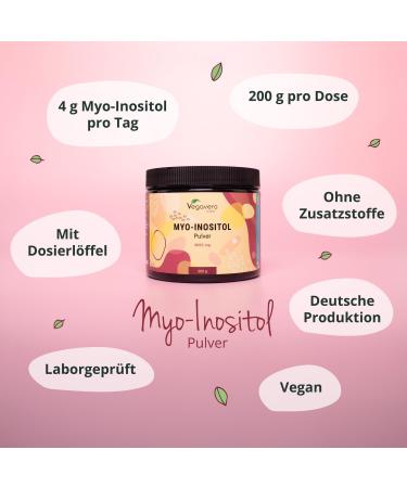  Vegavero Vegavero Myo-Inositol Powder 4000 mg | Inositol PCOS Supplement | No Additives | Up to 100 Day Supply | Vegan - Buy Online on GoSupps.com