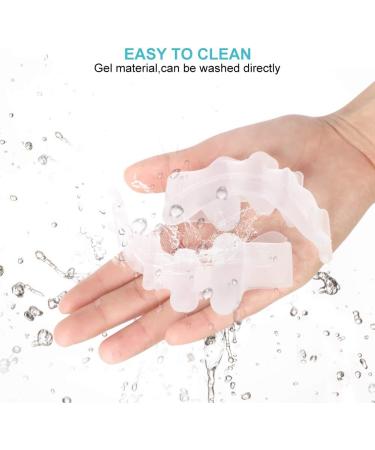 Buy Hallux Valgus Toe Spreader | Silicone Big Toe Extenders & Hammer Toe Correction | Pain Relief for Claw Toe & Bunion - 1 Pair - Buy Online on GoSupps.com