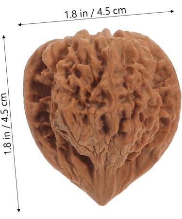 Beavorty 2-St Walnut Fitness Handball Massage Balls - Stress Relief & Finger Training Devices - Buy Online on GoSupps.com