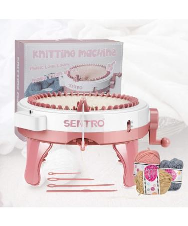 Yohencin 48 Needles Knitting Machine with Row Counter and Smart Weaving Loom - Double Knit Loom for Adults and Kids - Buy Online on GoSupps.com